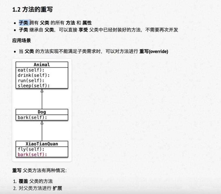 Python_方法的重写_python 方法重写-CSDN博客