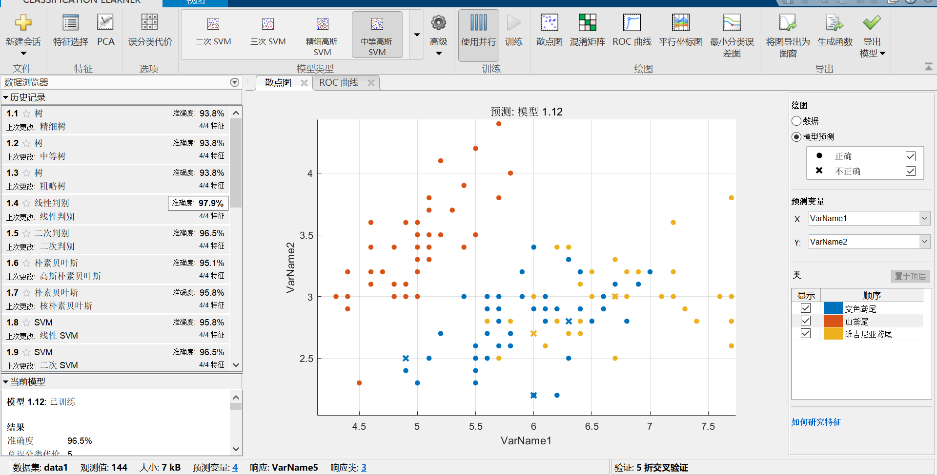 Roc Matlab Matlab机器学习(分类问题)中多个ROC曲线的绘制_多分类绘制roc曲线matlab-CSDN博客