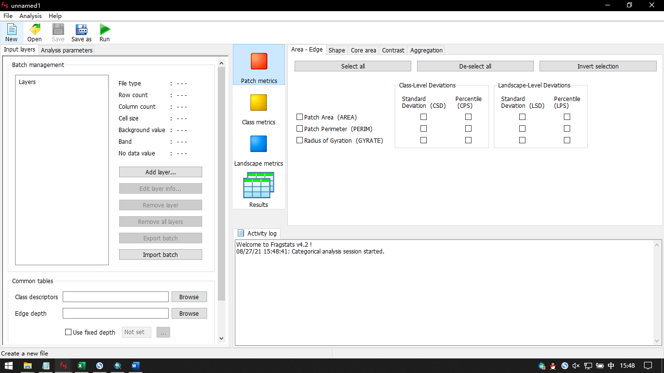 Fragstats|单一土地利用类型景观格局指数_单一土地类型的景观指数-CSDN博客