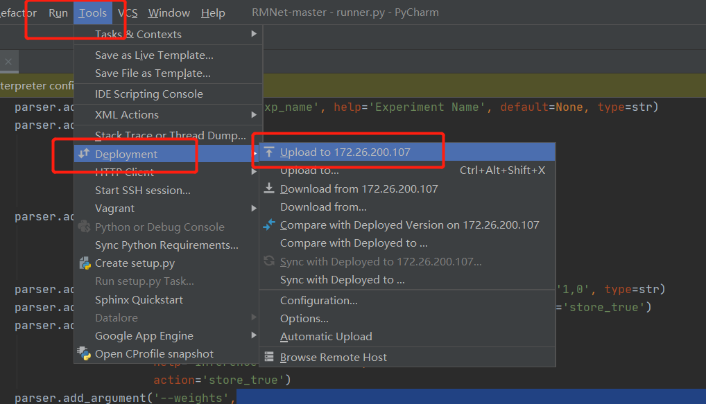 Pycharm 专业版配置远程服务器