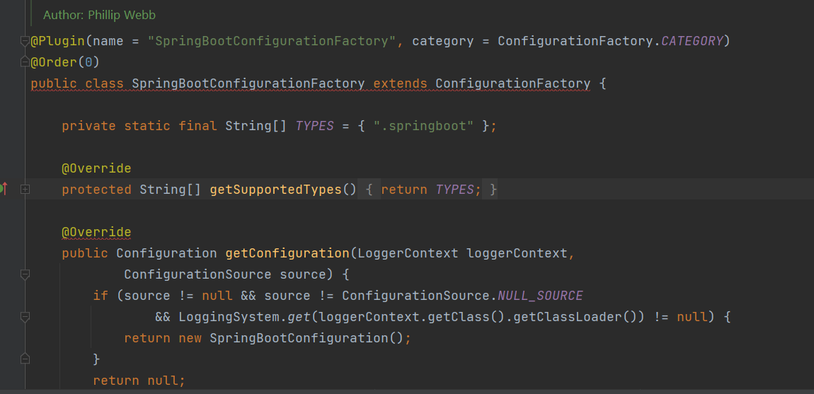 springboot-log4j启动异常(java.lang.AbstractMethodError)