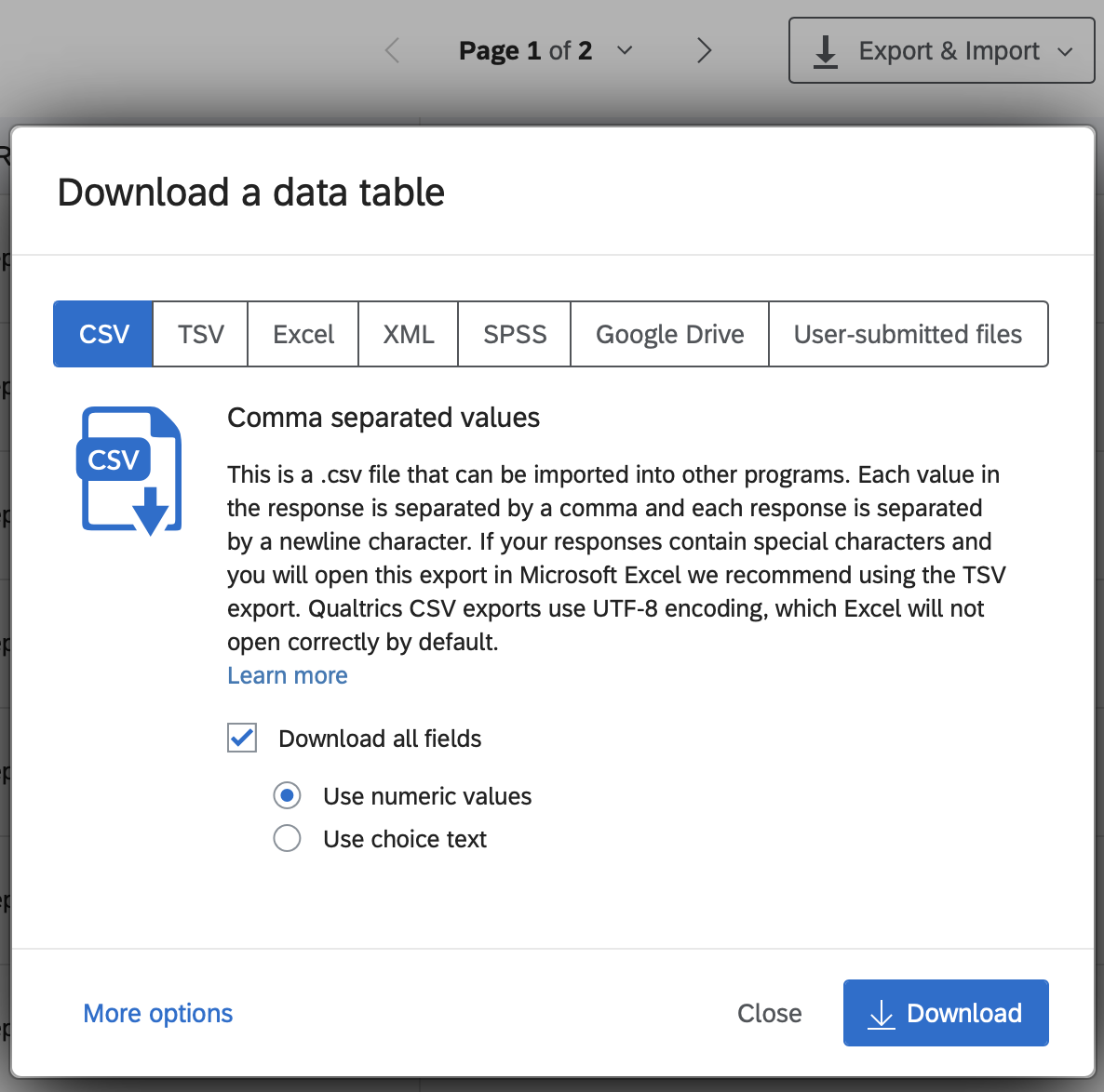 利用MTurk和Qualtrics发放问卷与数据分析，设置survey code，使用vlookup或python合并csv文件