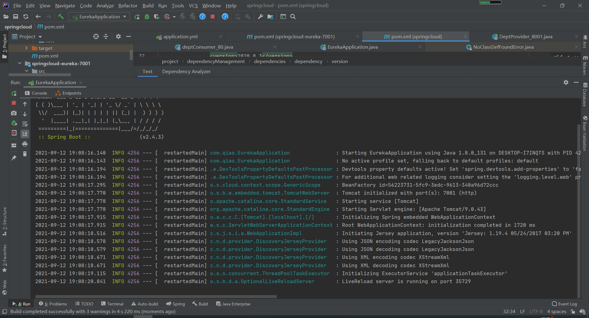 Caused by org.springframework.beans.BeanInstantiationException Failed