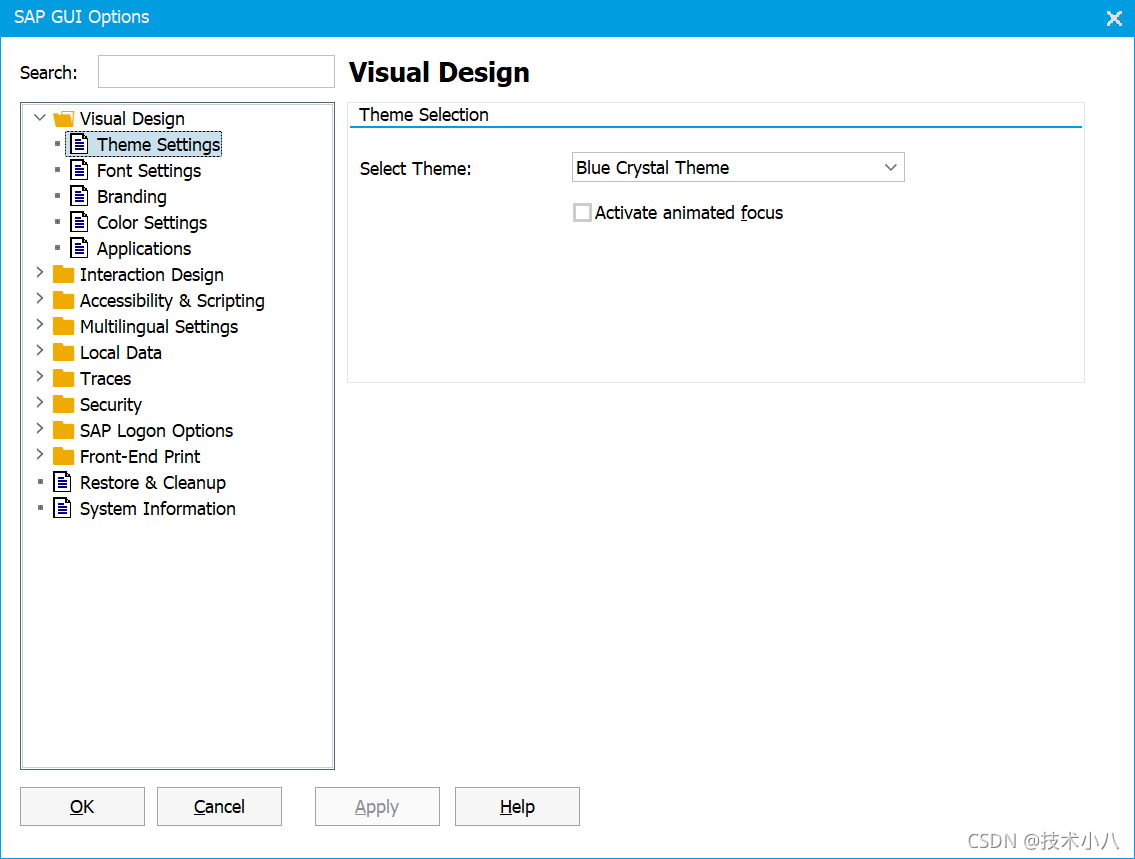 Sap Gui Visual Design SAP GUI 770 主题样式_sapgui 770 patch 13_技术小八的博客-CSDN博客