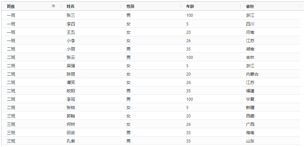 ag-grid 设置行高