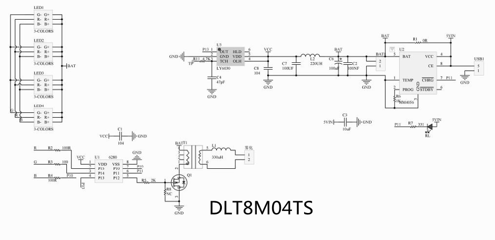 加湿器方案-DLT8M04TS-杰力科创