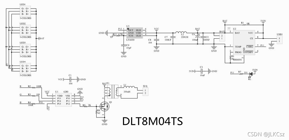 加湿器方案-DLT8M04TS-杰力科创