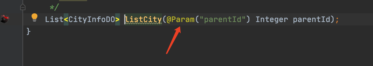 关于 There is no getter for property named ‘id‘ in ‘class java.lang.Integer‘