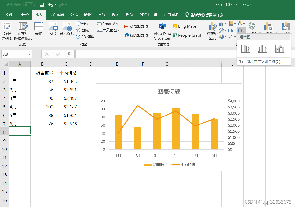 Excel学习日记：L10-图表制作-其他图表类型