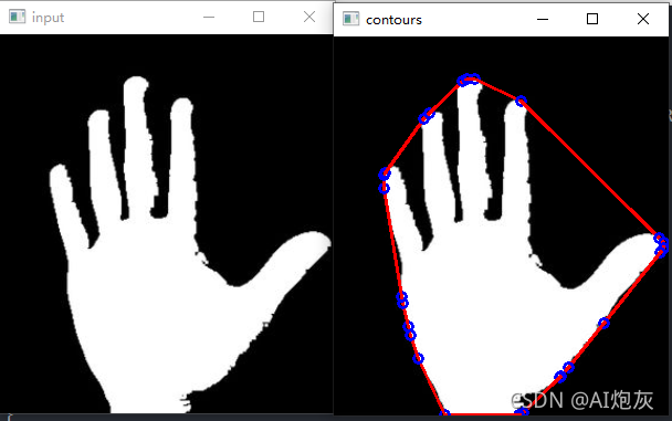 Opencv Hull Contours C++OpenCV系统学习(13)——凸包(Convex Hull)_c++使用opencv凸包算法-CSDN博客