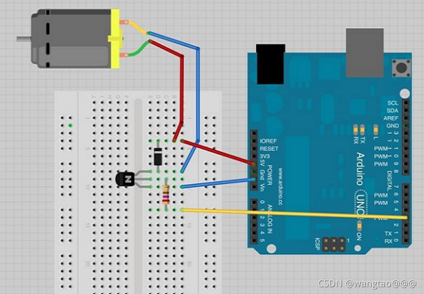 Arduino控制普通电机_arduino uno tt马达控制函数-CSDN博客