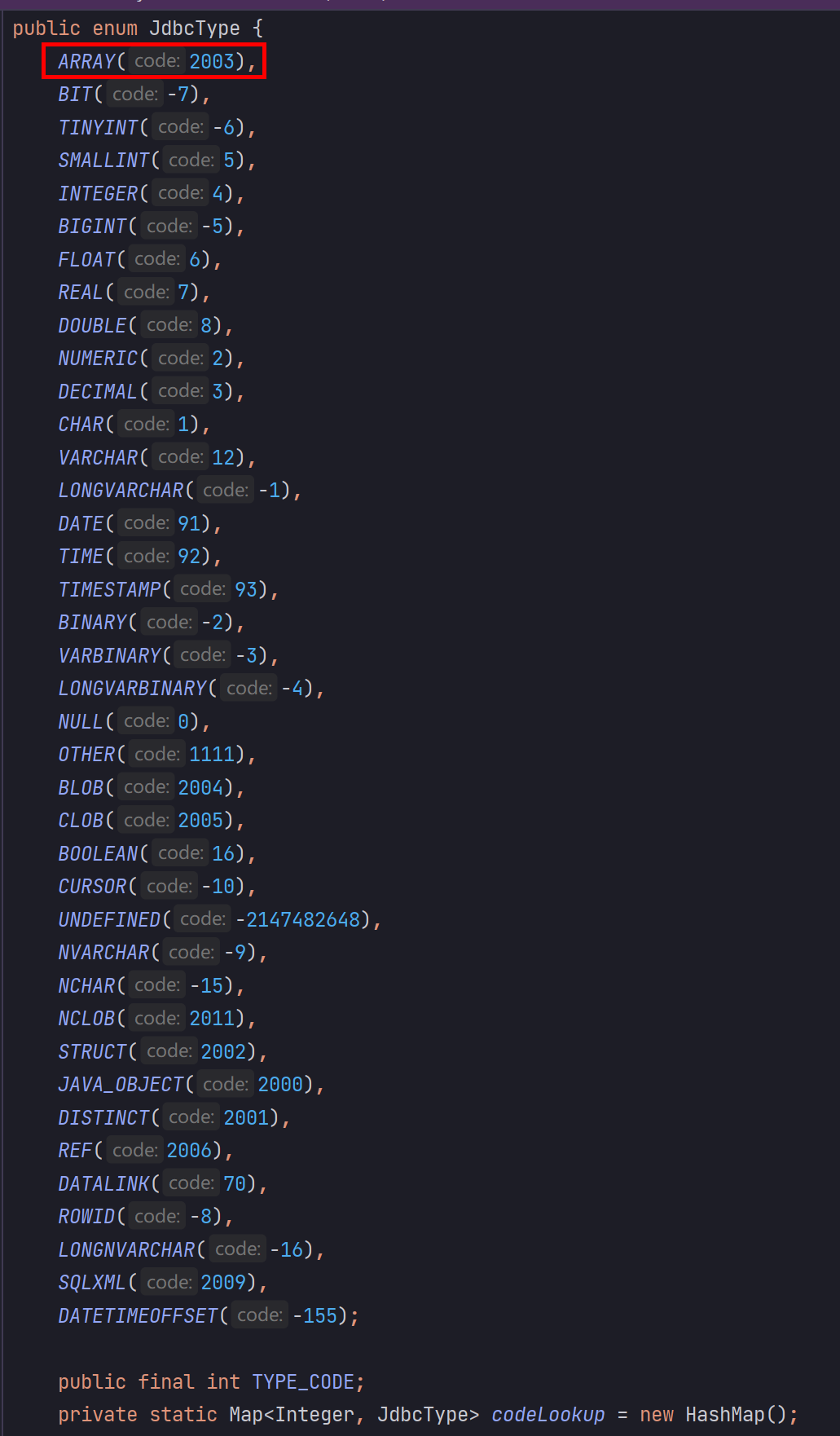 解决Java连接PostgreSQL中数组类型(Array)的传参问题