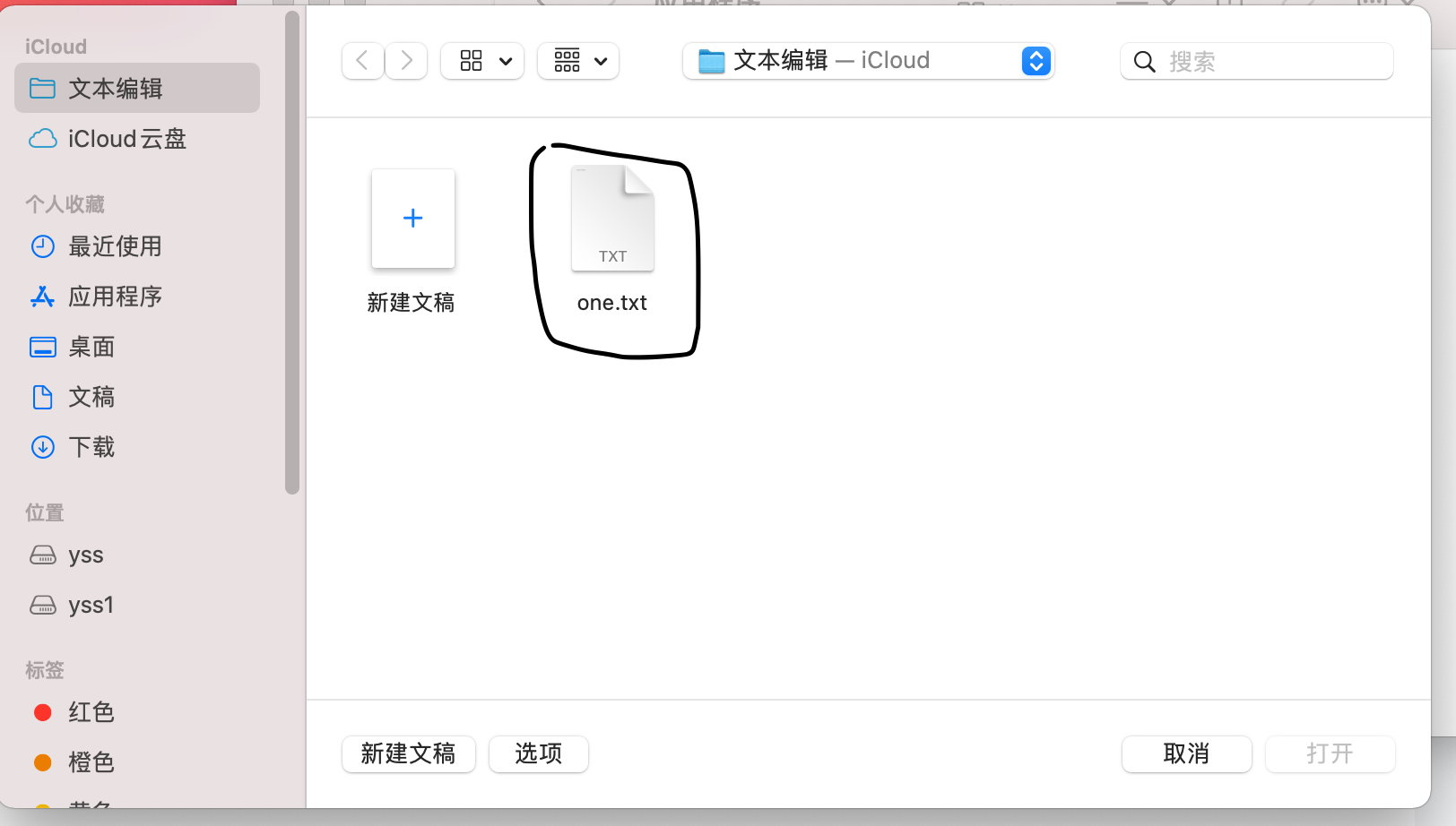 mac os 下创建txt文本文件 – 源码巴士