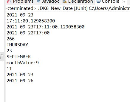 JDK8后的日期时间API