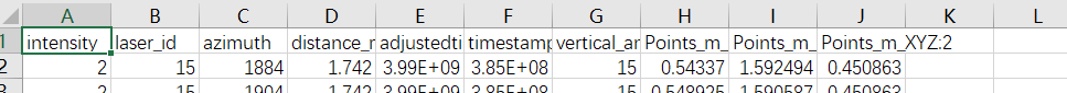 VLP激光雷达Veloview使用教程