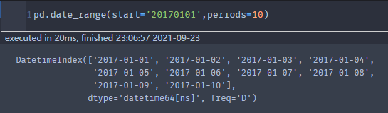 Pandas data range UQI LIUWJ CSDN 