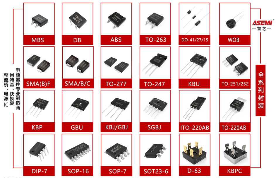 D92-02-ASEMI低压降快恢复二极管D92-02