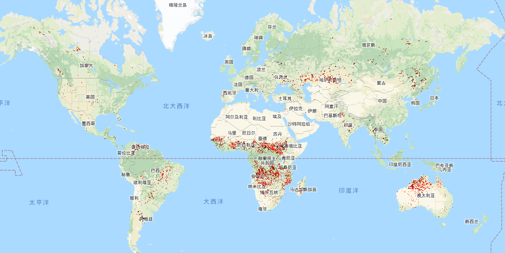 Google Earth Engine ——MCD64A1.006 MODIS Burned Area Monthly Global 500m第6版燃烧区数据产品