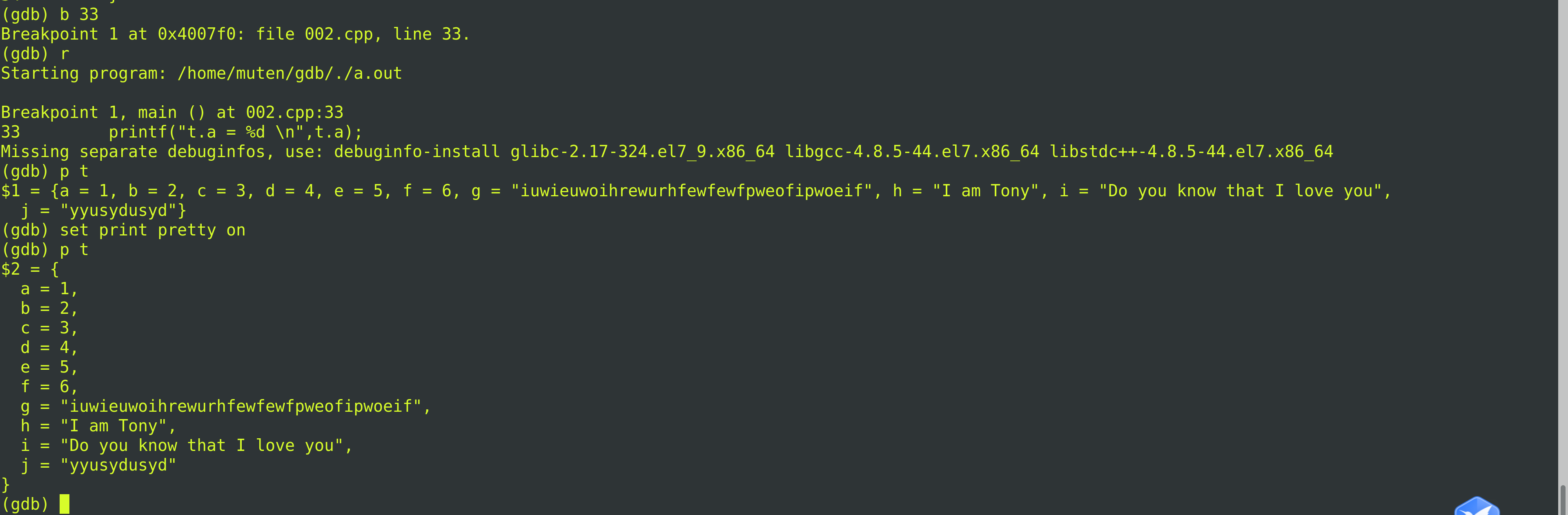 gdbset print pretty on_gdb set prettyCSDN博客