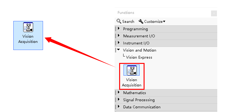 LabView_使用 Vision Acquisition 采集工业相机图像