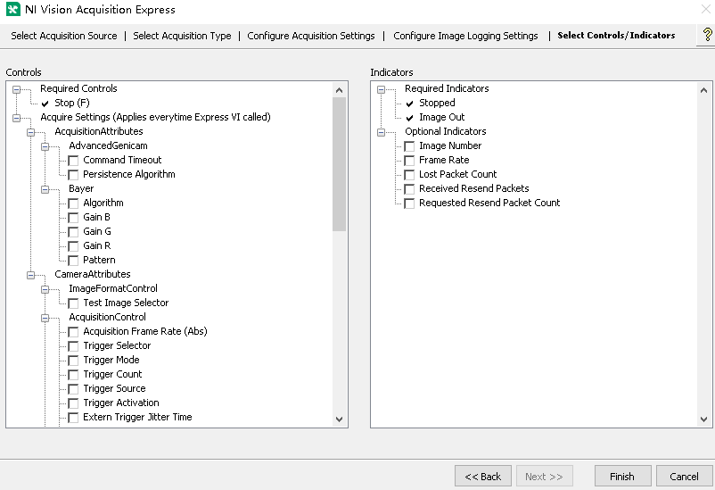 LabView_使用 Vision Acquisition 采集工业相机图像