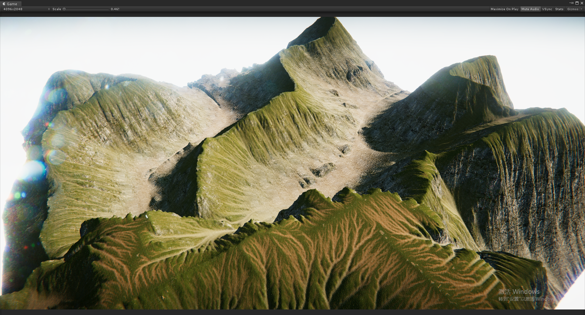 worldmachine地形unity效果展示