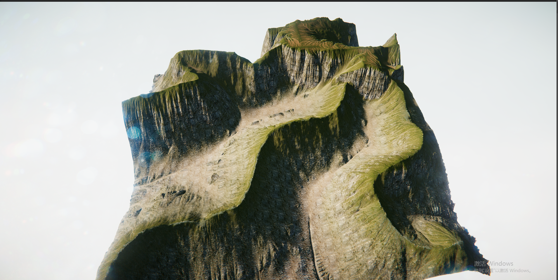 worldmachine地形unity效果展示