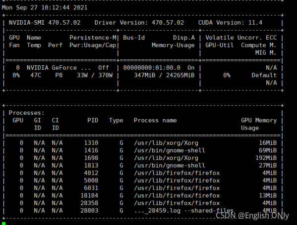 Ubuntu18.04安装CUDA11.0 Installation failed. See log at /var/log/cuda-installer.log for details.