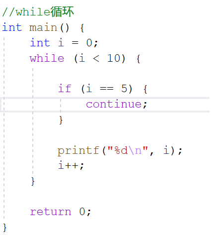 C语言中for循环和while循环对应的break和continue详解_c语言continue在while和for-CSDN博客