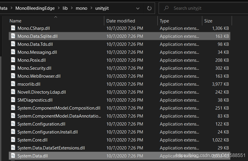 Unity 引入sqlite依赖dll时 报错Loading assembly failed “Assets/Plugins/Mono.Data.Sqlite.dll“解决方法