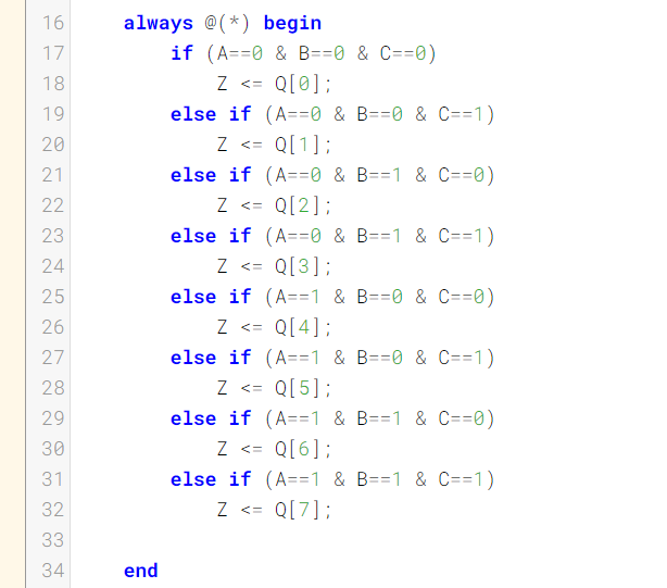 八选一数据选择器两种写法