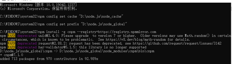 Npm ERR! Code EPERMnpm ERR! Syscall Mkdirnpm ERR! Path D:\node.js\node ...