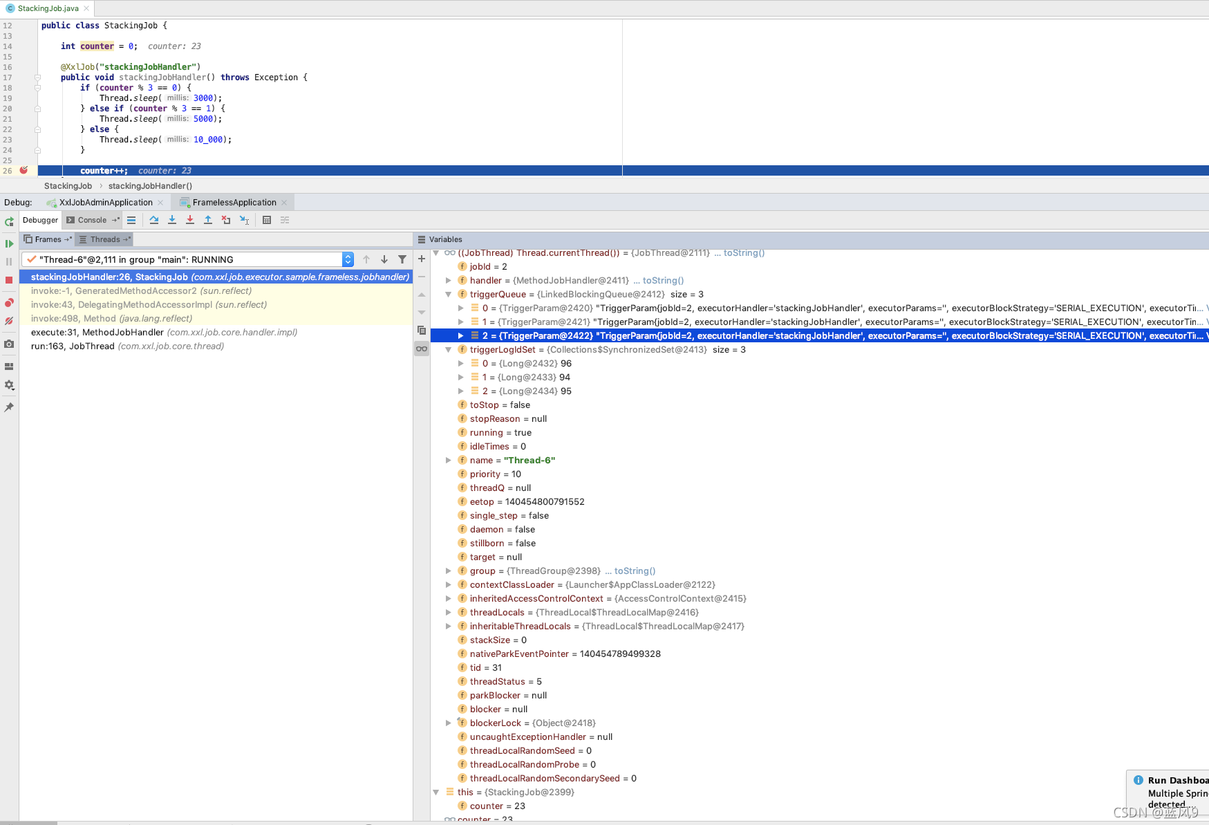 91 xxl-job executor 还存在 并且 job 正在执行, 但是 job 被标记为 “任务结果丢失,标记失败“_任务结果丢失 ...
