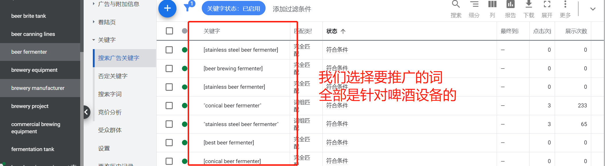 谷歌的紧密变体