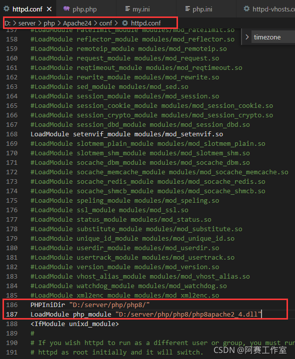 纯手工:windows系统服务器搭建PHP8+MYSQL8环境(2/2)_php8 增加mysql windows-CSDN博客