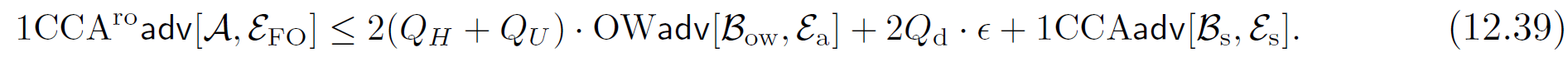 《A Graduate Course in Applied Cryptography》Chapter 12 Chosen ciphertext secure pkc（4）finish