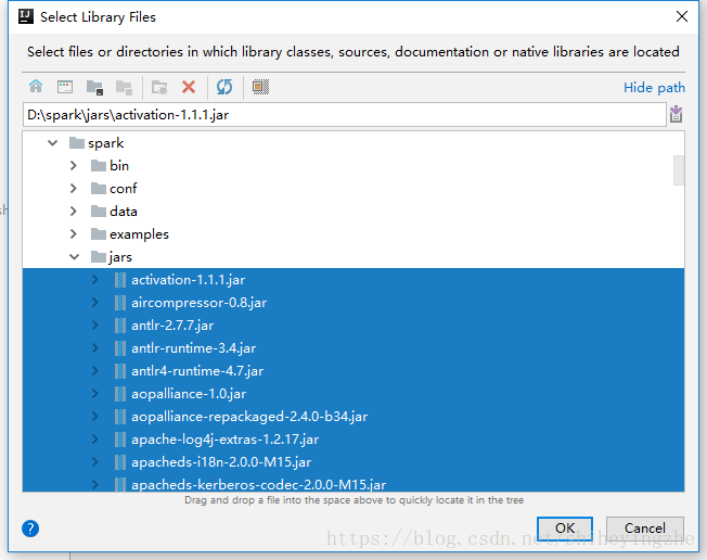 Scala中使用ansj分词库编写spark中文版WordCount