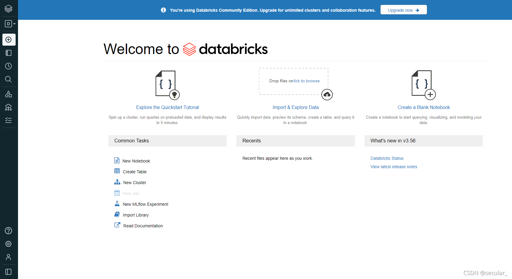 DataBrick的简单使用(课程自用,侵删)_databrick 使用手册-CSDN博客