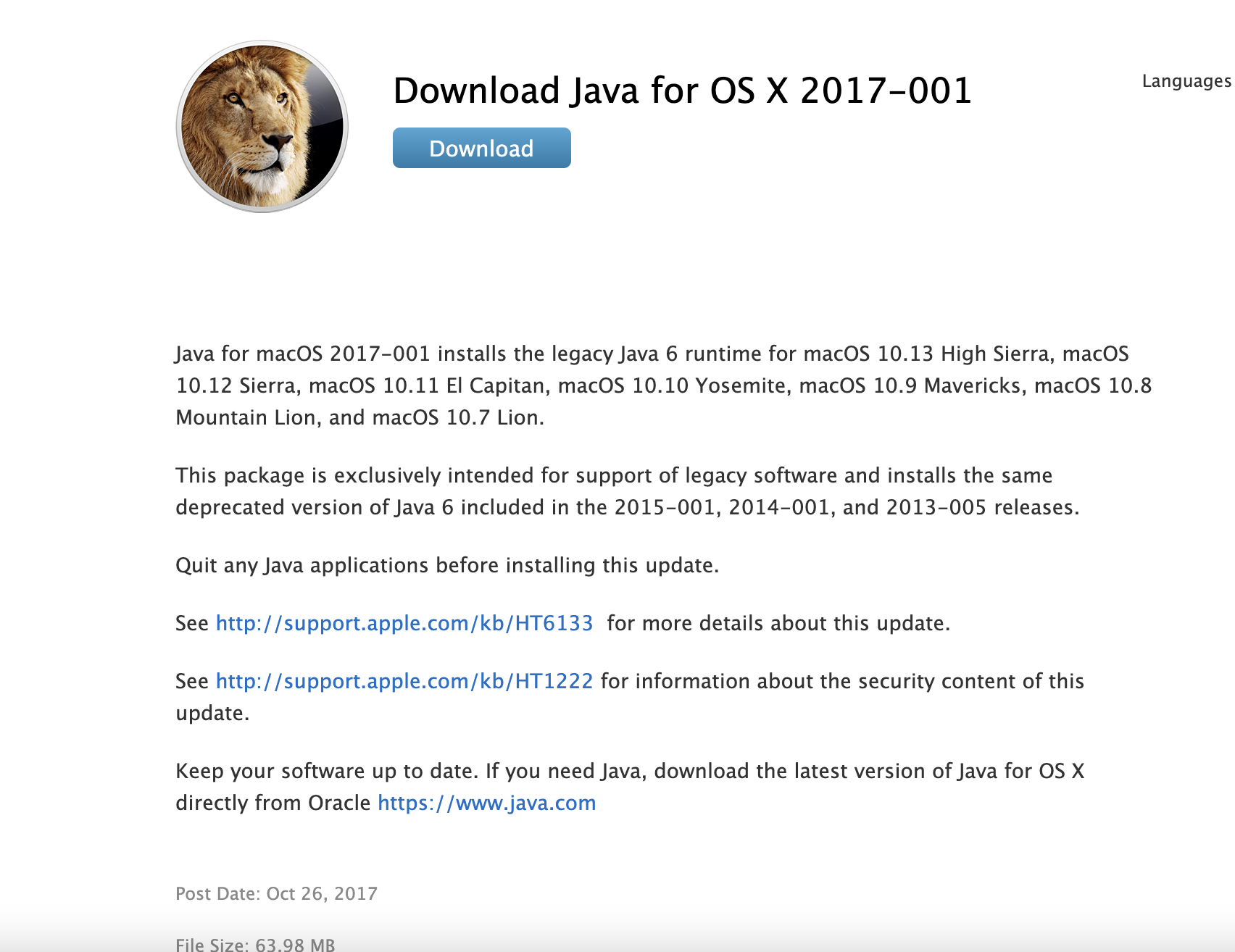 Mac m1 chip installation jdk1.6 - Programmer Sought