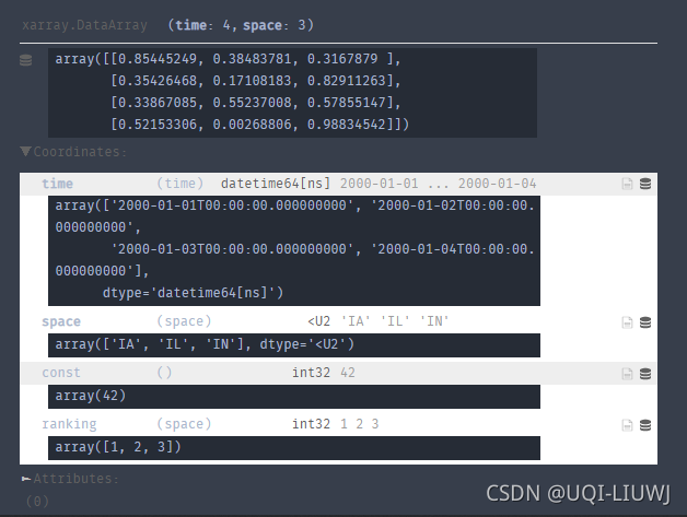 xarray 笔记:DataArray-CSDN博客