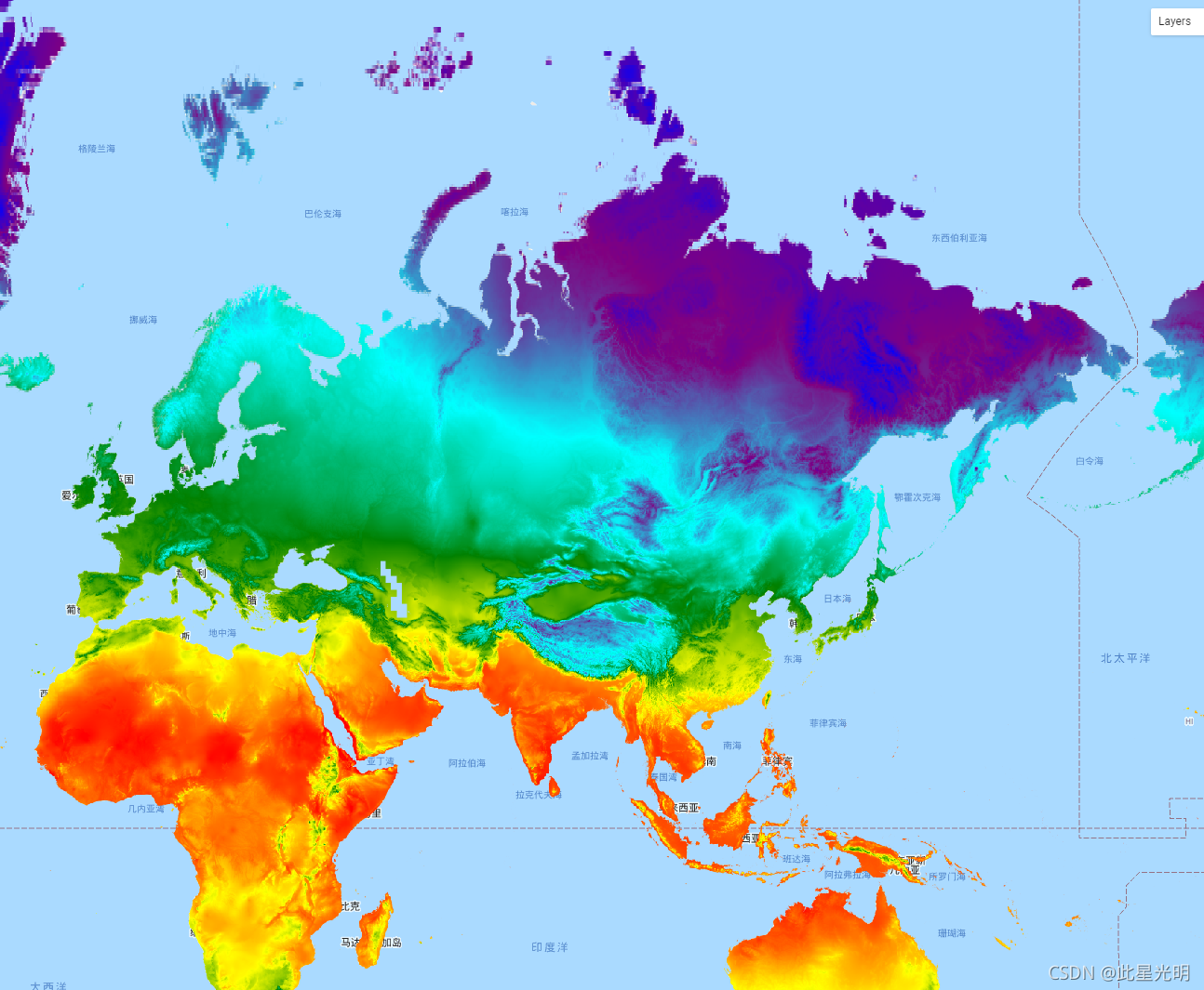 Worldclim Database Google Earth Engine——WorldClim V1 Bioclim数据集提供了生物气候变量,这些变量来自于月度温度和降水,以 ...