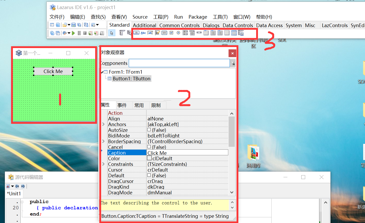 Pascal ------第一个程序(窗口)_pascal 界面-CSDN博客