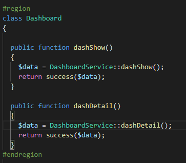 vscode 任意范围内折叠