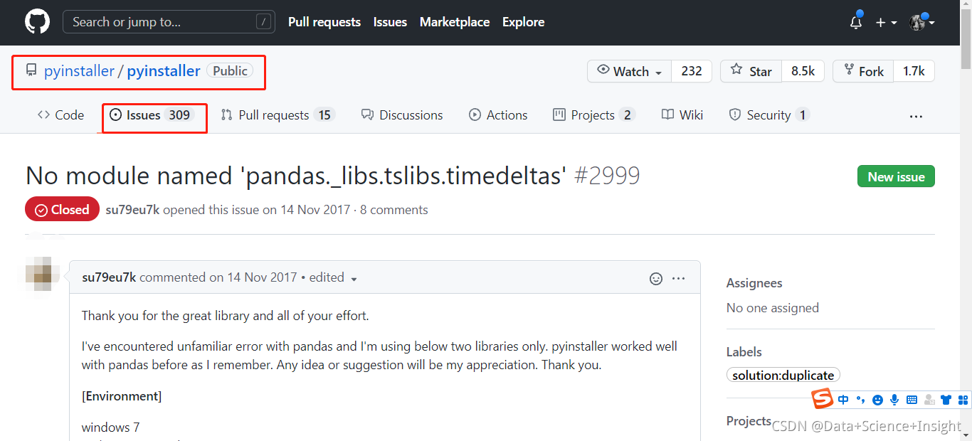 ModuleNotFoundError: No module named ‘pandas._libs.tslibs.base‘-CSDN博客