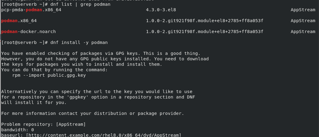 dnf-install-y-you-have-enabled-checking-of-packages-via-gpg-keys-this-is-a-good-thing