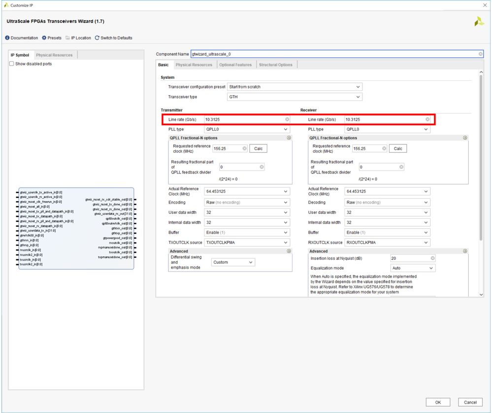 如何动态更改 UltraScale/UltraScale+ GTH/GTY 线速率_gtparams.txtCSDN博客