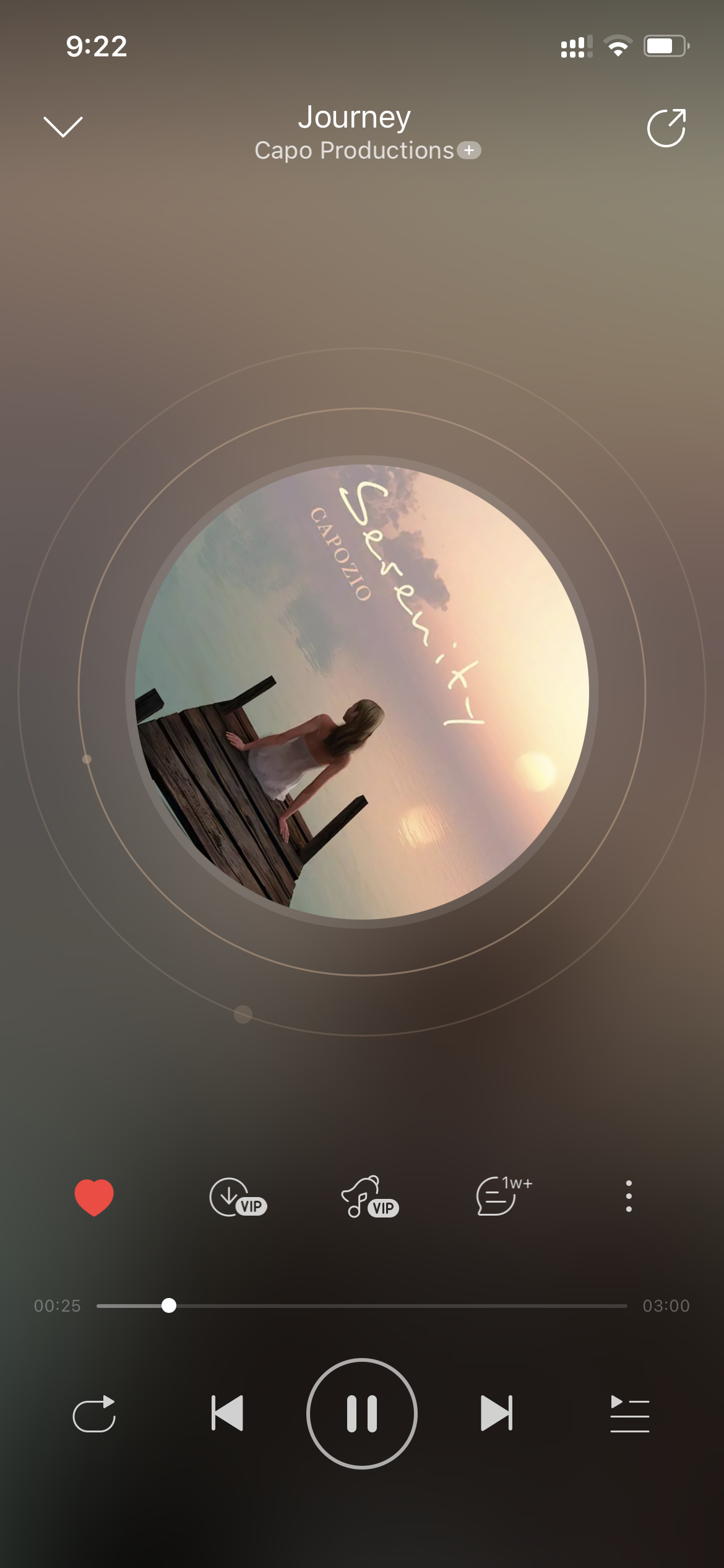 网易云音乐播放背景随歌曲封面变化