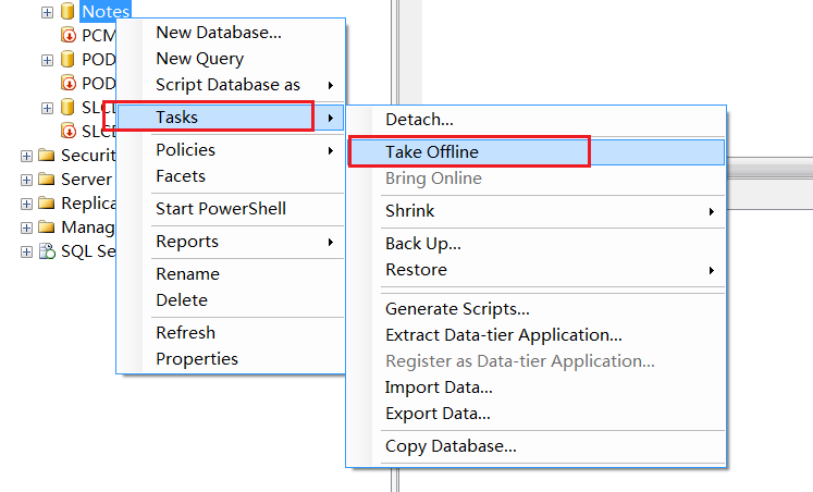 【SQLServer】SQLServer使数据库脱机offline-CSDN博客