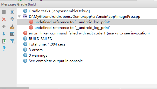 解决Error: Undefined Reference To `__android_log_print'_undefined ...